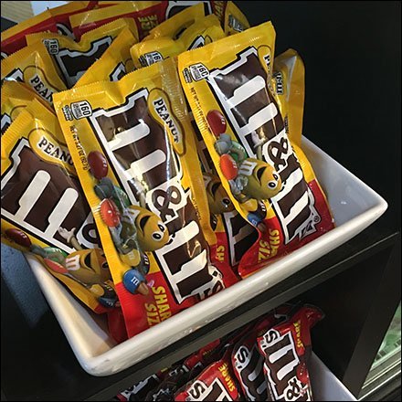 M&M's Corrugated Shelf Display System – Fixtures Close Up