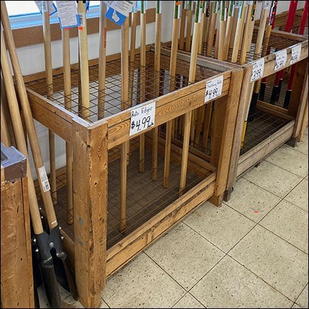 Long-Handled Tools Aisle Lineup