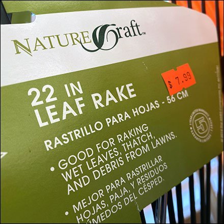 True-Temper Long-Handled Rake Decoy Display