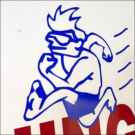 No Running Poolside Warning Sign