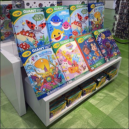 Crayola Giant Coloring Books Billboarded