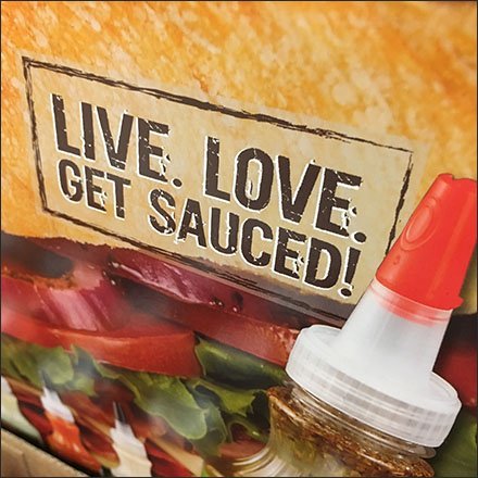 Live Love Get Sauced Beano’s Tagline