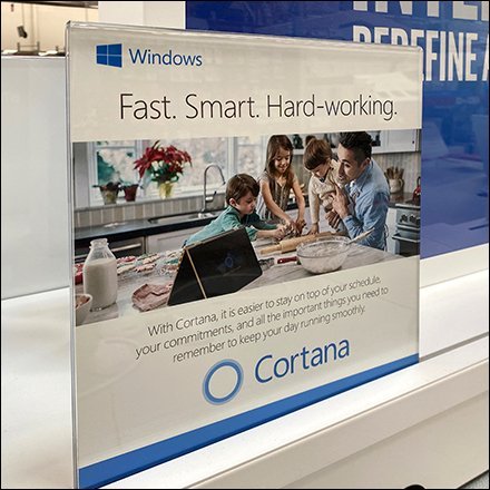 Hard-Working Windows Cortana Sign