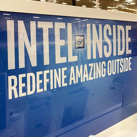 Sam's Club Intel Inside Island Display