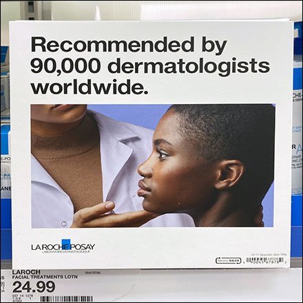 Cosmetics Dimensional Shelf-Sign Details