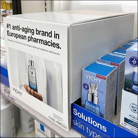 Cosmetics Dimensional Shelf-Sign Details