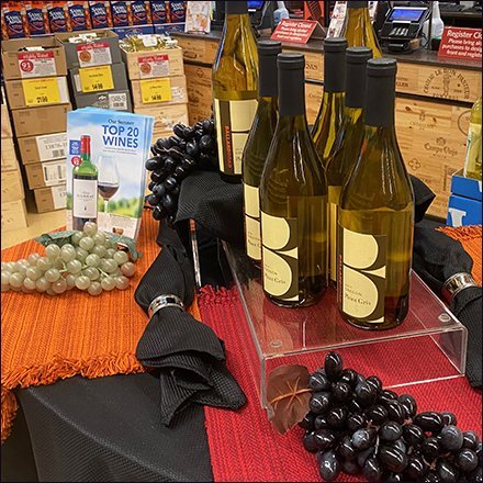 Formal Draped Wine Table Setting