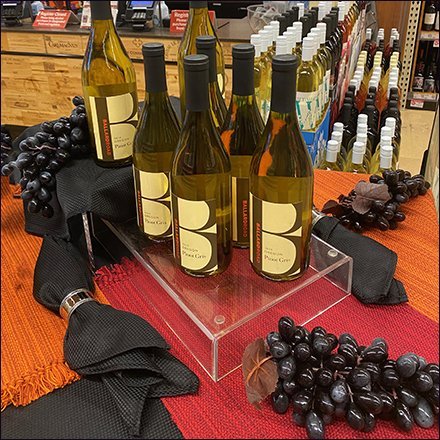 Formal Draped Wine Table Setting