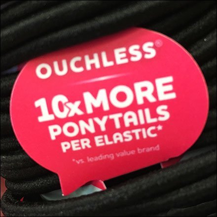 Ouch-less Hair Band Merchandising