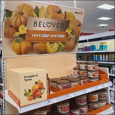 Beloved Scented Candle Endcap Display