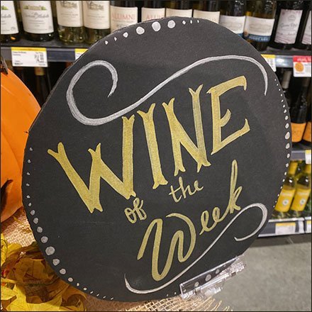 Wegman's Wine-Of-The-Week Display Focus