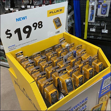 Fluke Marketing Merchandising Display