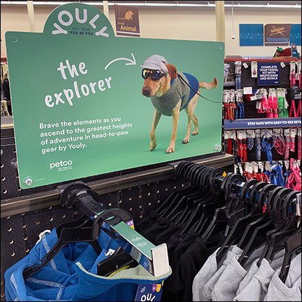 Youly Explorer Pet Pullover Display