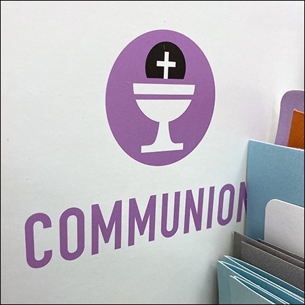 Communion Congratulations Card Promo Flag