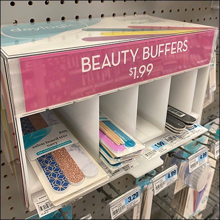 Daylogic Beauty Buffers Nail File Display