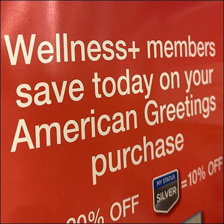 Loyalty Program Greeting Card Discount Flag