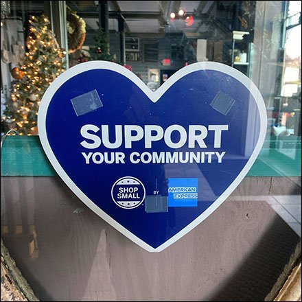 Shop Small Shop Local Heart Decal