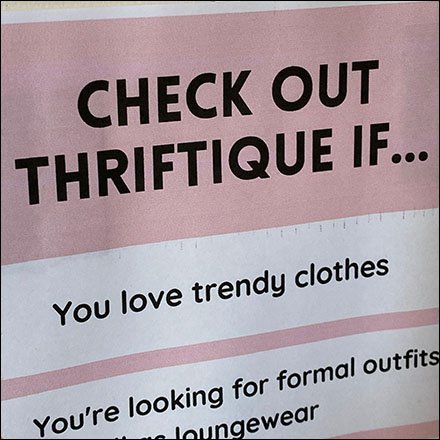 Rustique Thriftique Stylish Secondhand Sales