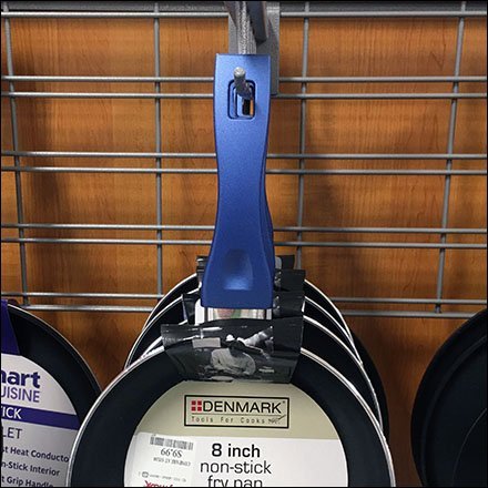 Slatwire Overlay Cookware Display at TJMaxx