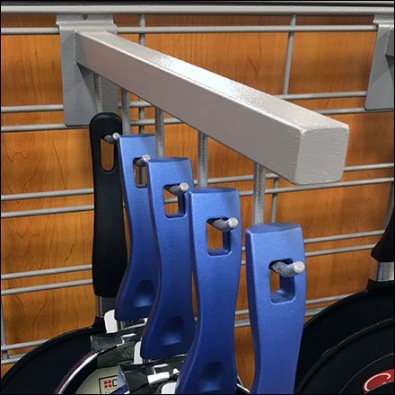 Slatwire J-Hook Cookware Faceouts at TJMaxx