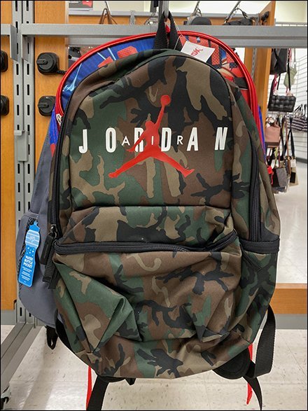 Pick-Your-Pack Backpack Display at TJMaxx