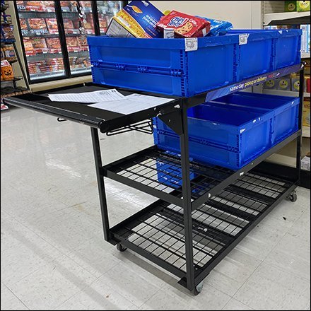 Order Picking Tote Cart