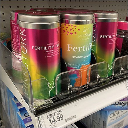 Grab-N-Go Fertility Tea Treatment Display