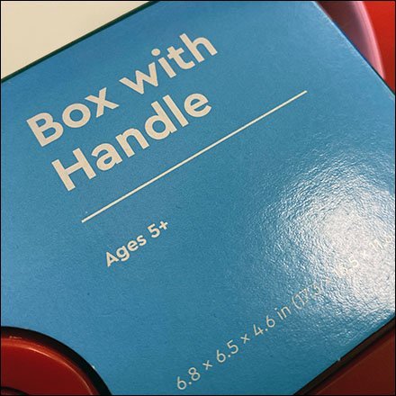 Licensed Lego Box With Handle
