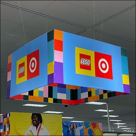 Licensed Lego Fashions Display at Target