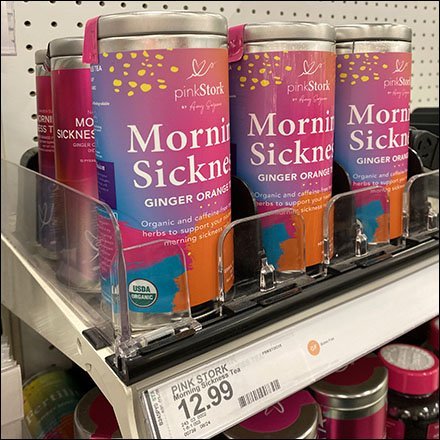 Canned Morning Sickness Relief Merchandising