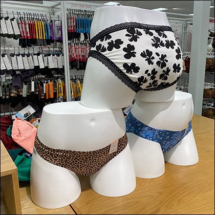 Reversible Panty Body Form Pyramid