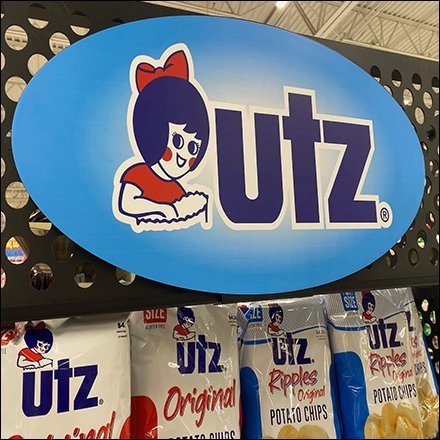 Utz Snacks Perforated Endcap