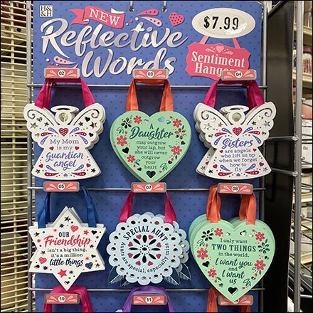 Reflective Thoughts Tower Spinner Display