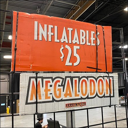 Wire-Grid Inflatables Display Rack