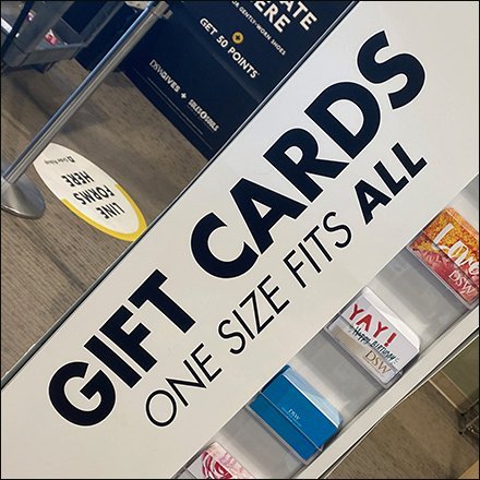 DSW Checkout Gift Card Pylon