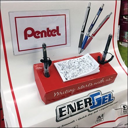 Pentel Ink-Pen Writing Test Drive