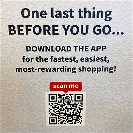 Before You Go Reminder QR-Code