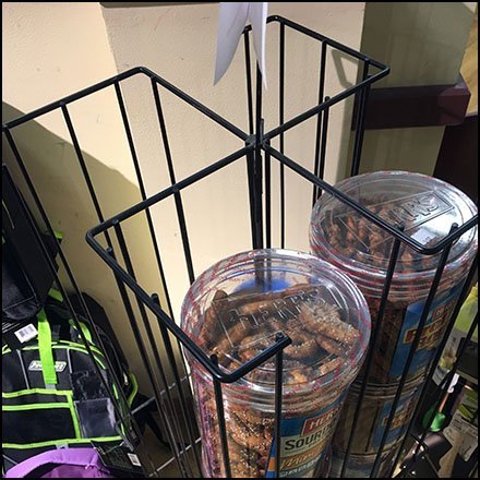 Open-Wire Pretzel Stacker Tower Swastika