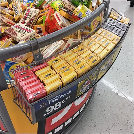 Add-On Curved Bulk-Bin Sidecar Racks