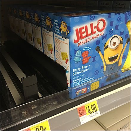 Inline Jello Jigglers Auto-Feed Display