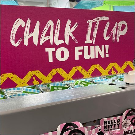 Inline Fun Chalk Gondola Display
