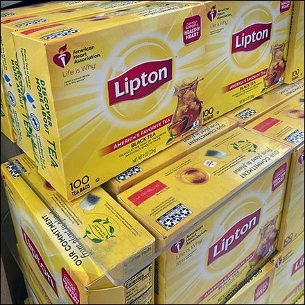 Lipton Jenga Tower Tea Stack