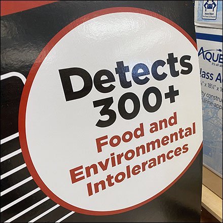 Pet Intolerance Testing Kit Display