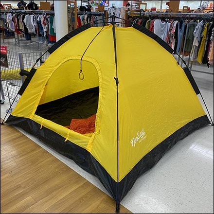 In-Store Pop-Up Tent Merchandising