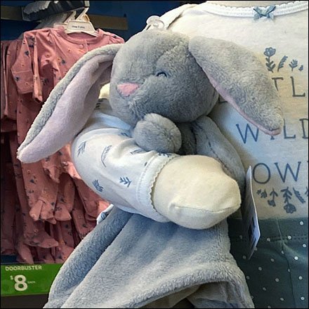 Carter’s Plush Rabbit Display Prop