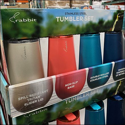 Rabbit Stainless Steel Tumbler Display Pallet