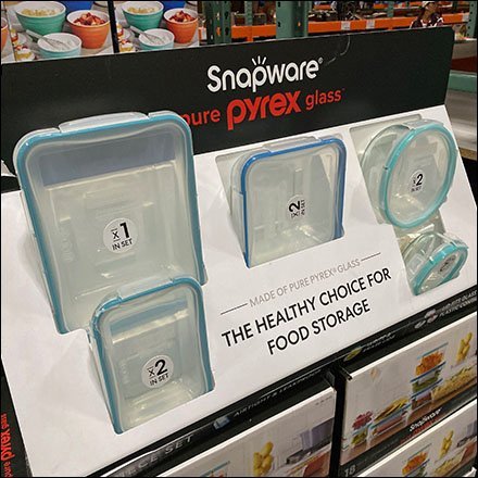 Snapware Pyrex Glass Storage Display Pallet