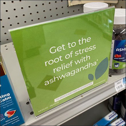 Holistic Approach Shelf-Edge Signage