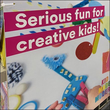 Creative Fun Gridwall Island Display