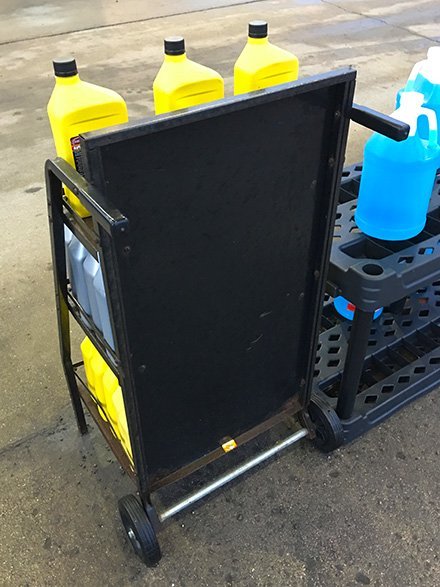 Forecourt Mobile Rack Merchandising